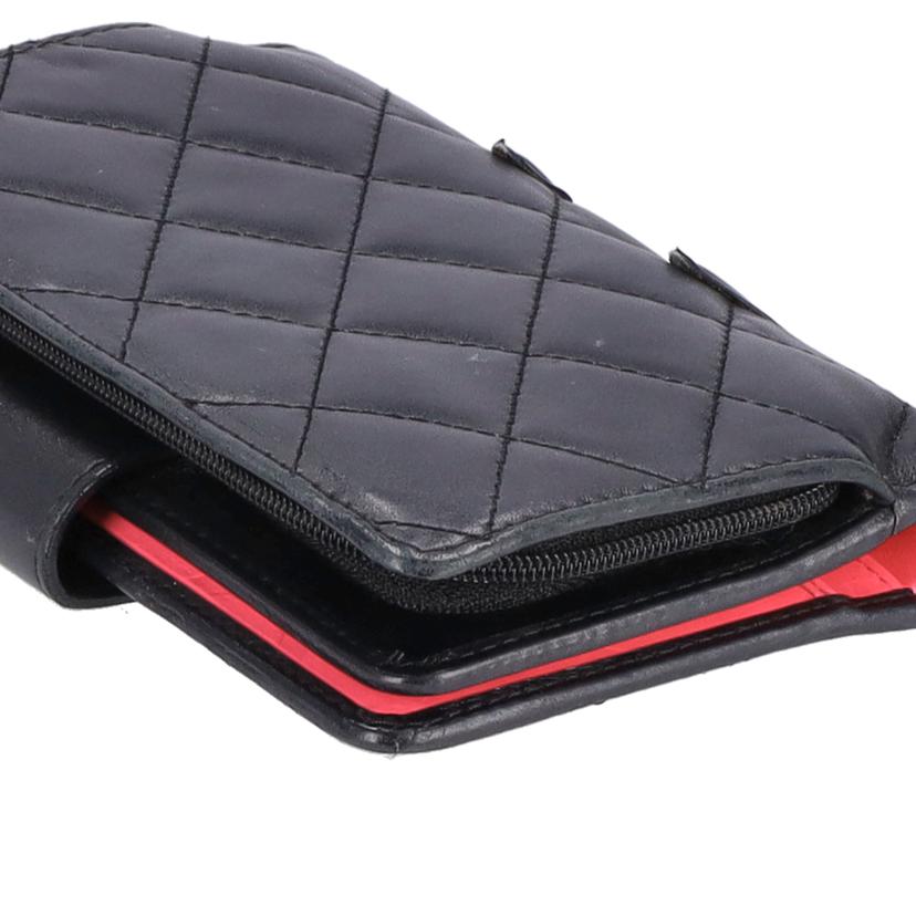 CHANEL シャネル/二つ折り財布 カンボン//154*****/Bランク/69