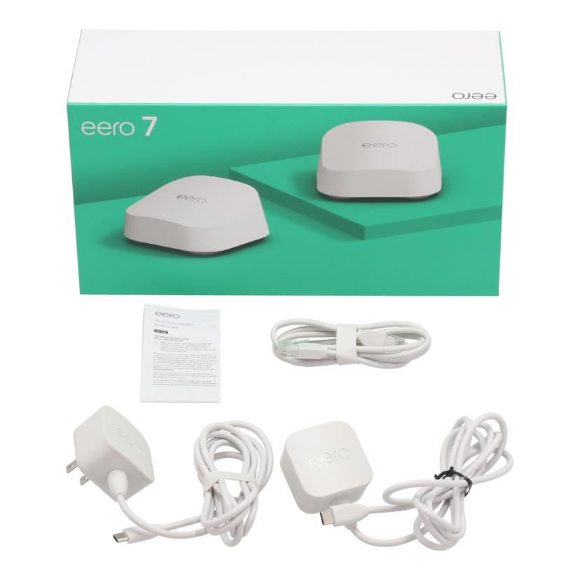 Amazon アマゾン /Wi-Fi7無線LANルーター/Amazon eero7 2ユニット/PA10001//PGB0EQ0F6242010A/ABランク/69