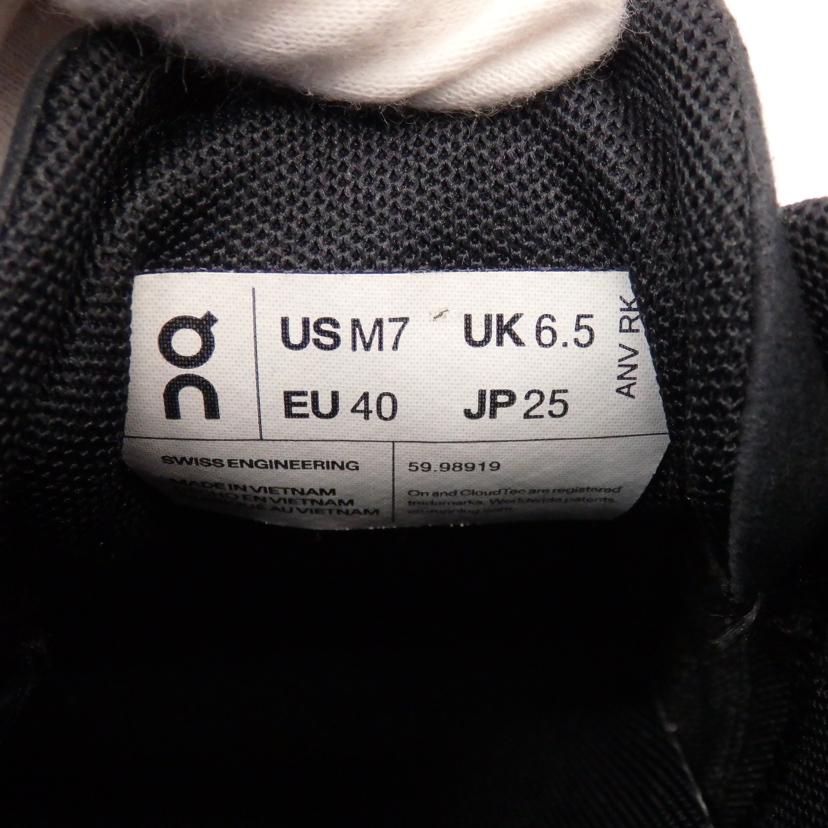 On/Cloud 5 Black/White/59.98919//ABランク/77