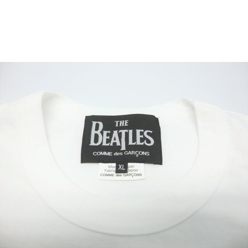 COMME des GARCONS コムデギャルソン/BEATLESプリントTシャツ/VZ-T039//ABランク/88