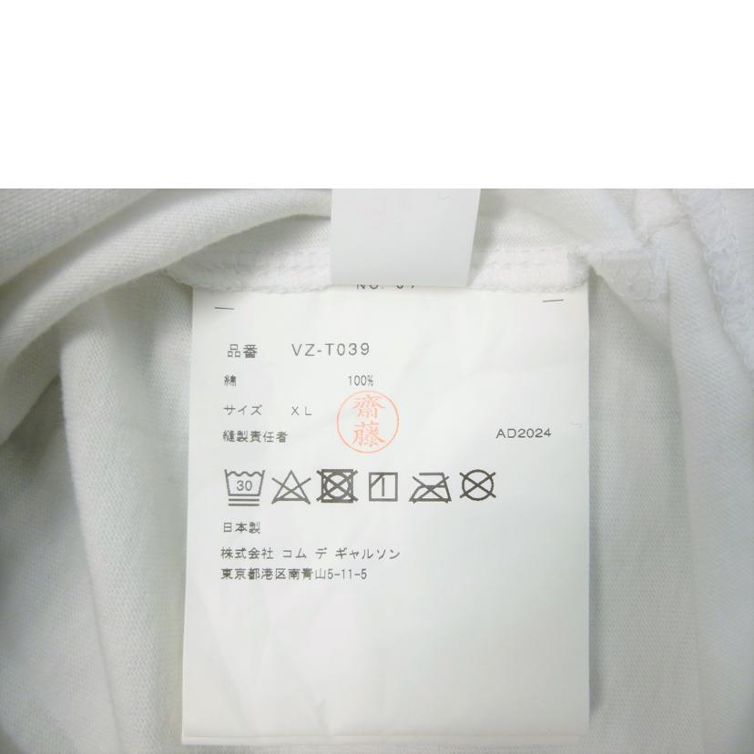 COMME des GARCONS コムデギャルソン/BEATLESプリントTシャツ/VZ-T039//ABランク/88