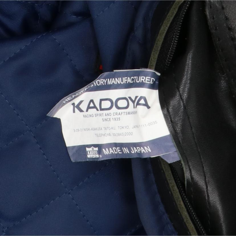 KADOYA/Meriden/シングルライダースジャケット/MTRP-0137//ABランク/01