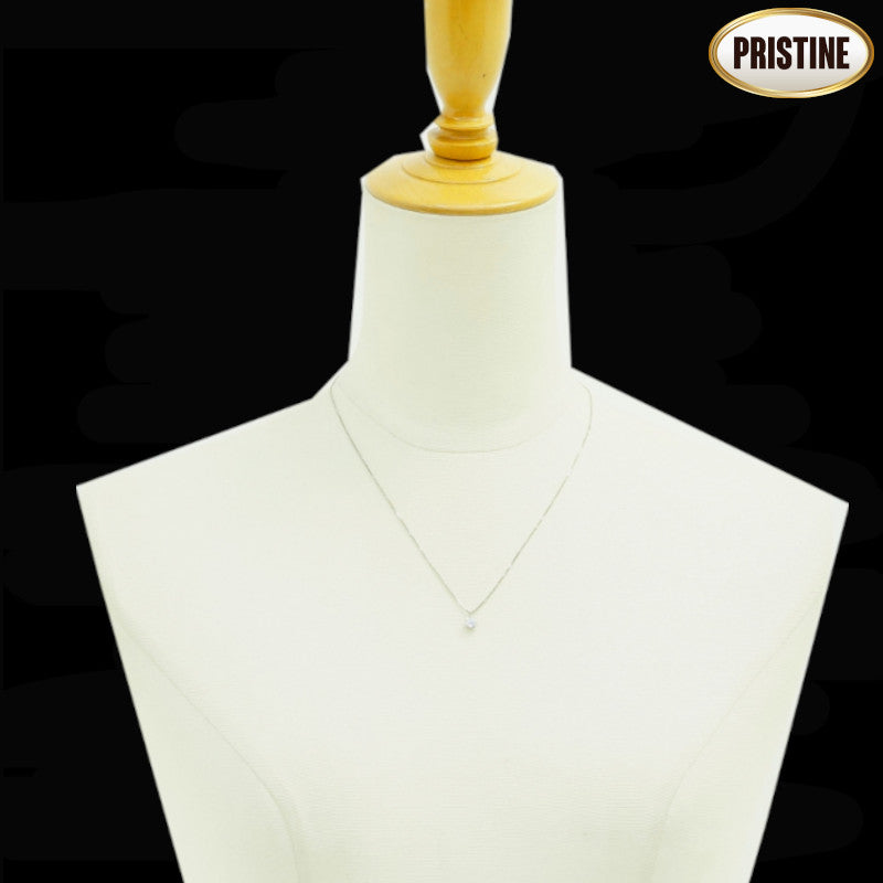 Pt900/850ダイヤネックレス0.524ct 3.2g//Aランク/75