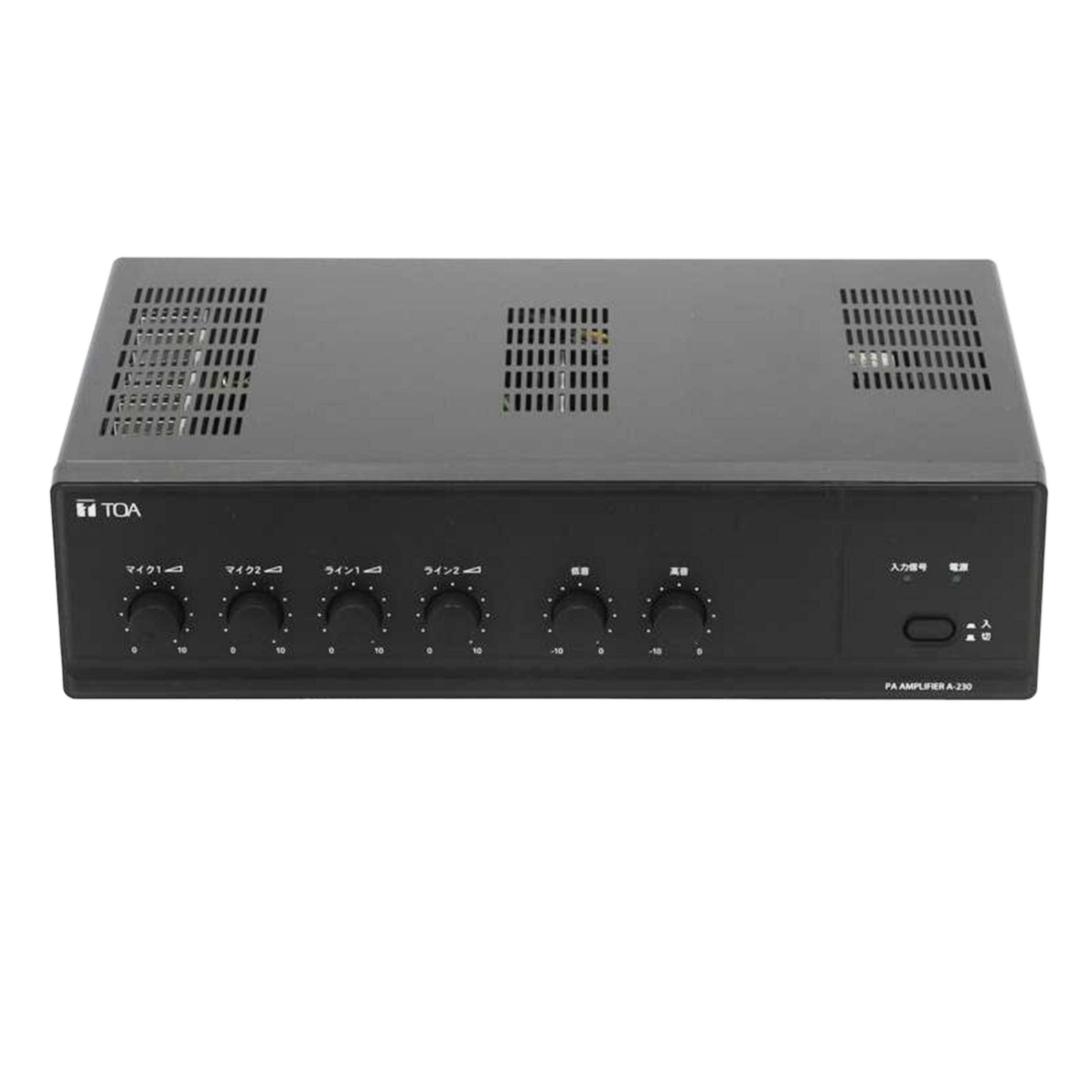 TOA ティーオーエー/PA アンプ/A-230/A-230//11D1100060/Bランク/75