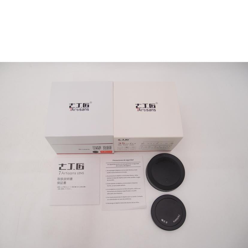 7Artisans 七工匠/交換レンズ/35mm F1.4 APS-C//2500937/Aランク/69
