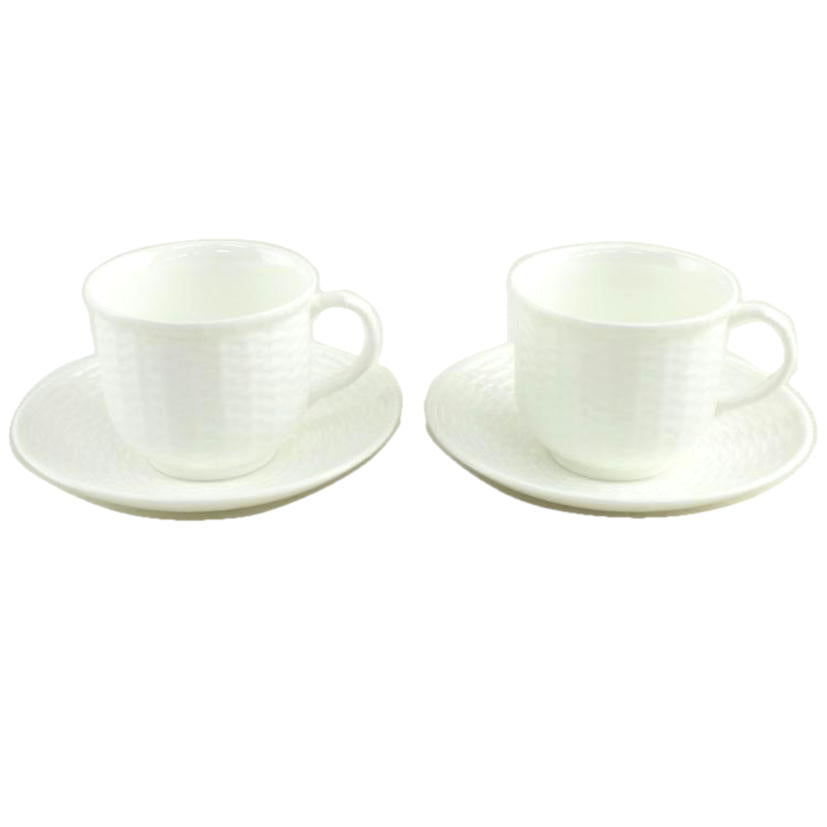 WEDGWOOD ウェッジウッド/NANTUCKET Geo.Davisカップ&ソーサー2客セット//ABランク/64