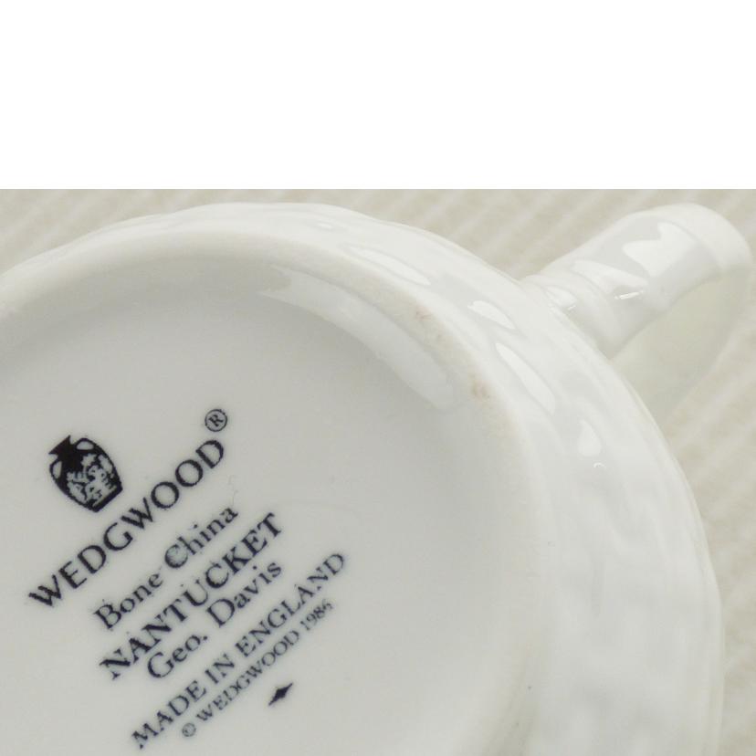 WEDGWOOD ウェッジウッド/NANTUCKET Geo.Davisカップ&ソーサー2客セット//ABランク/64