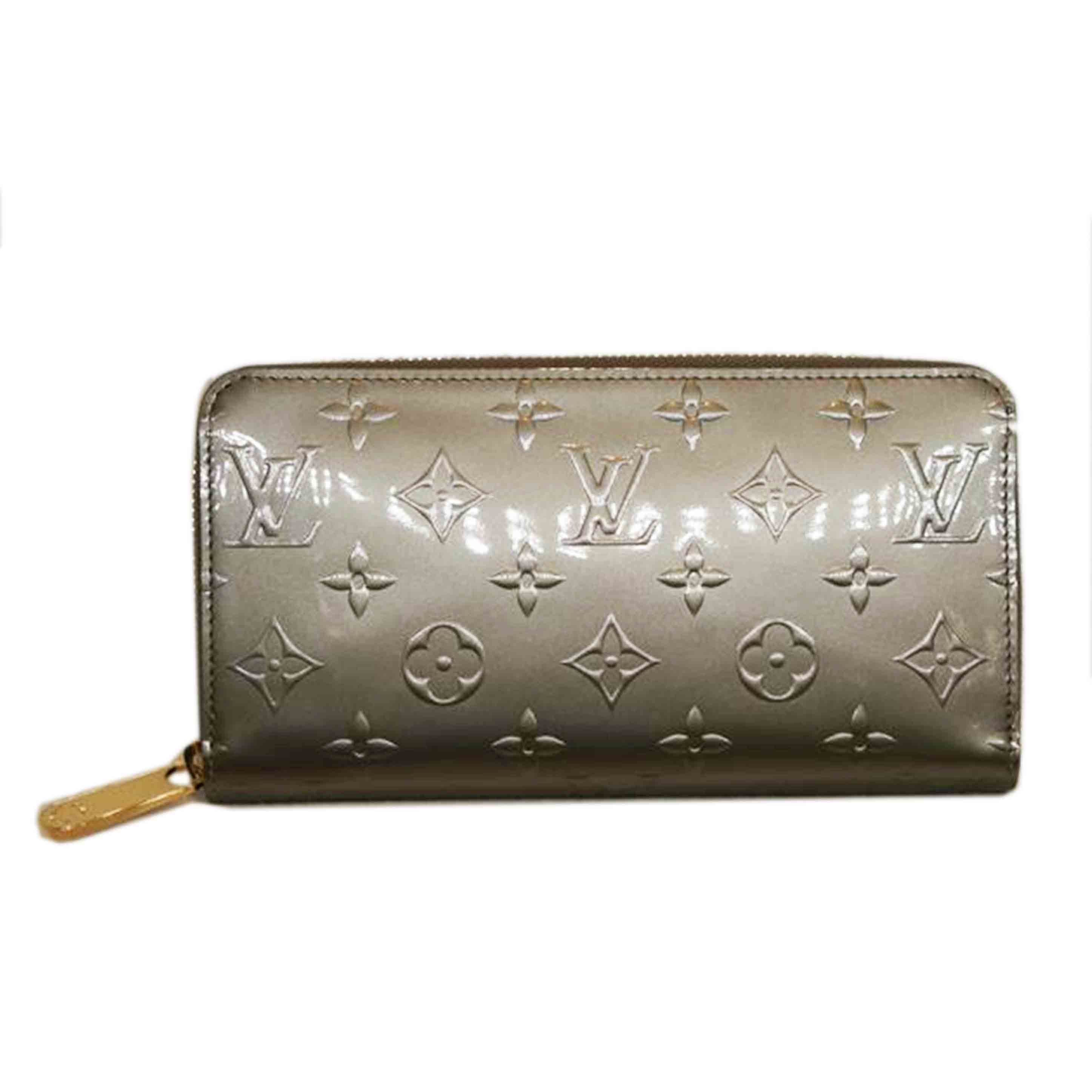 LV ルイヴィトン/ジッピーウォレット/ヴェルニ/シャンパーニュ/M68642//RFI*/Aランク/92