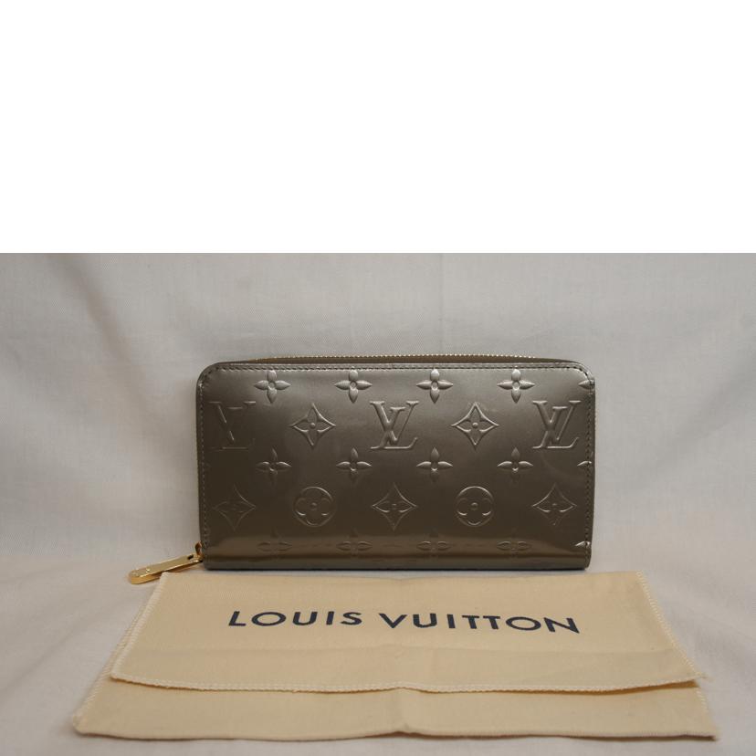 LV ルイヴィトン/ジッピーウォレット/ヴェルニ/シャンパーニュ/M68642//RFI*/Aランク/92