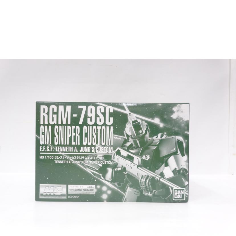 BANDAI バンダイ/MG/ジムSカスタム/テネス・A・ユング機//ABランク/42