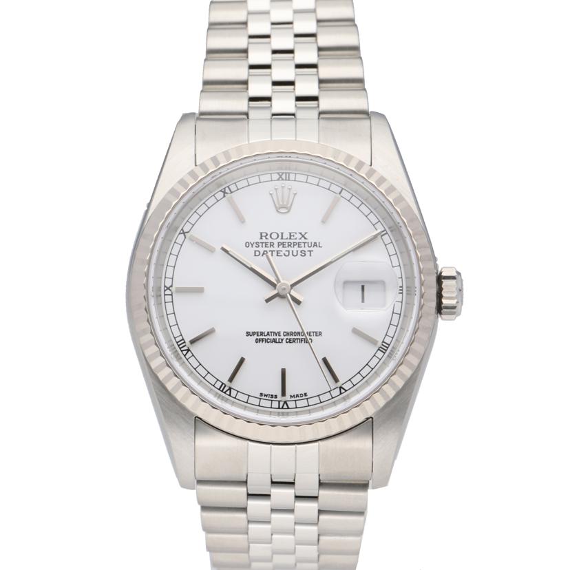 ROLEX ロレックス/DATE JUST/SS×WG/バーインデックス/M16234//F07****/ABランク/91