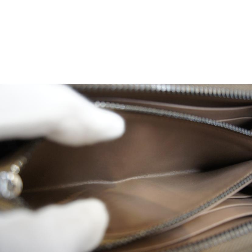 LOEWE ロエベ/ドット柄ラウンドファスナーレザー//Aランク/92