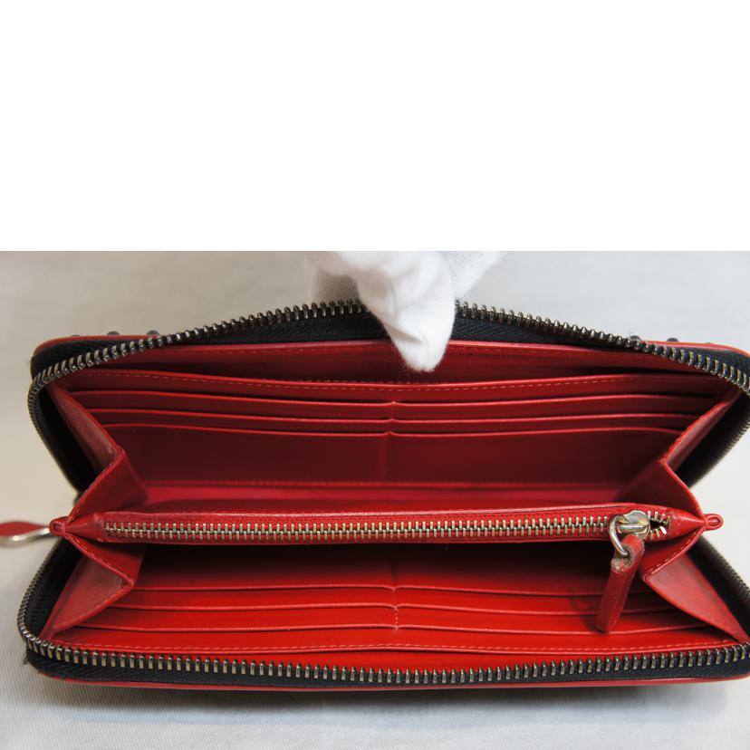 C.Louboutin ルブタン/PANETTONE WALLETラウンド長財布 レザー/3135058//ABランク/92