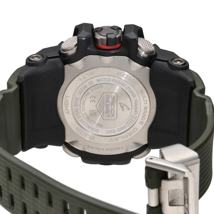 CASIO カシオ/G-SHOCK/マッドマスター/電波ソーラー/GWG-1000-1A3JF//221*****/SAランク/85
