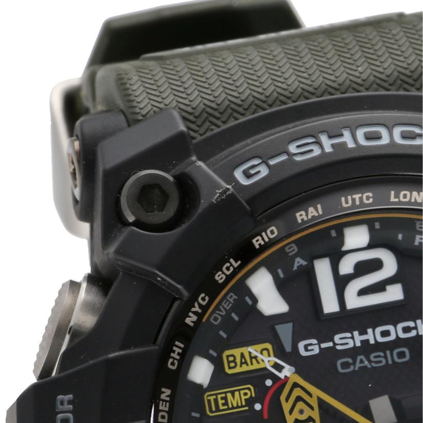 CASIO カシオ/G-SHOCK/マッドマスター/電波ソーラー/GWG-1000-1A3JF//221*****/SAランク/85