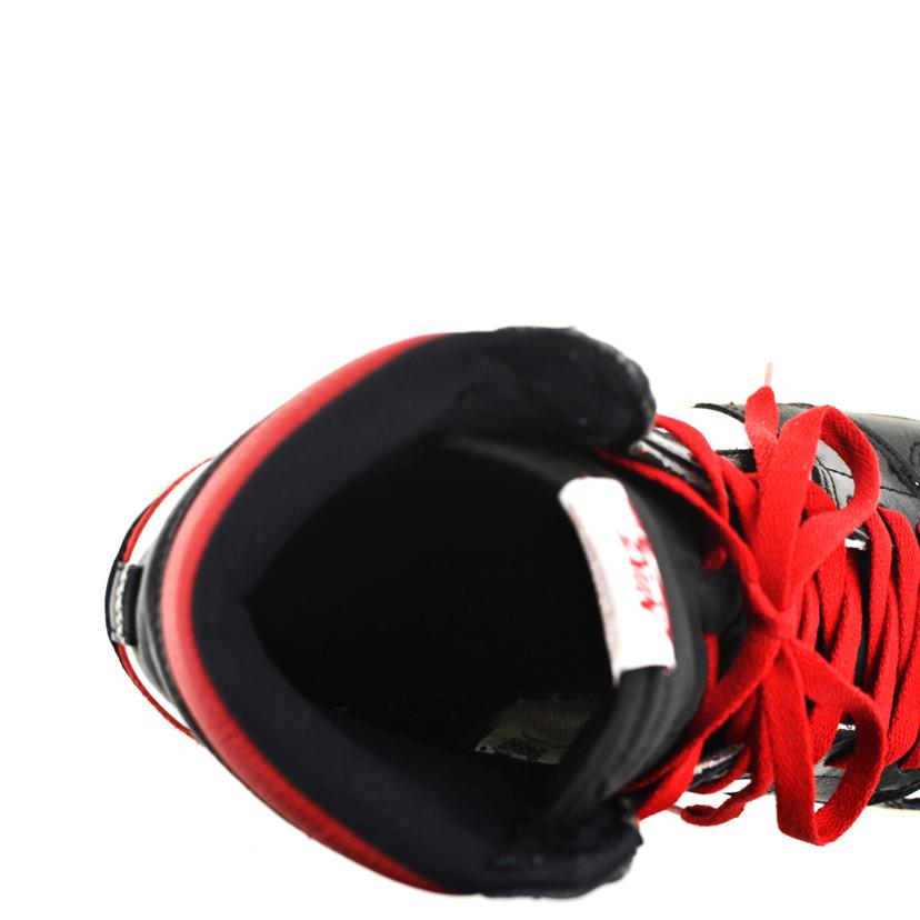 NIKE ナイキ/エアジョーダン1レトロハイOG/ブラック/ホワイト/セイル/ジムレッド/555088-061//サイズ:27.5cm/Bランク/75
