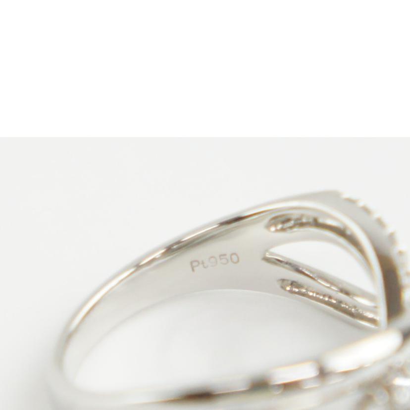Pt950サファイアダイヤR0.58/D0.34#12//ABランク/64