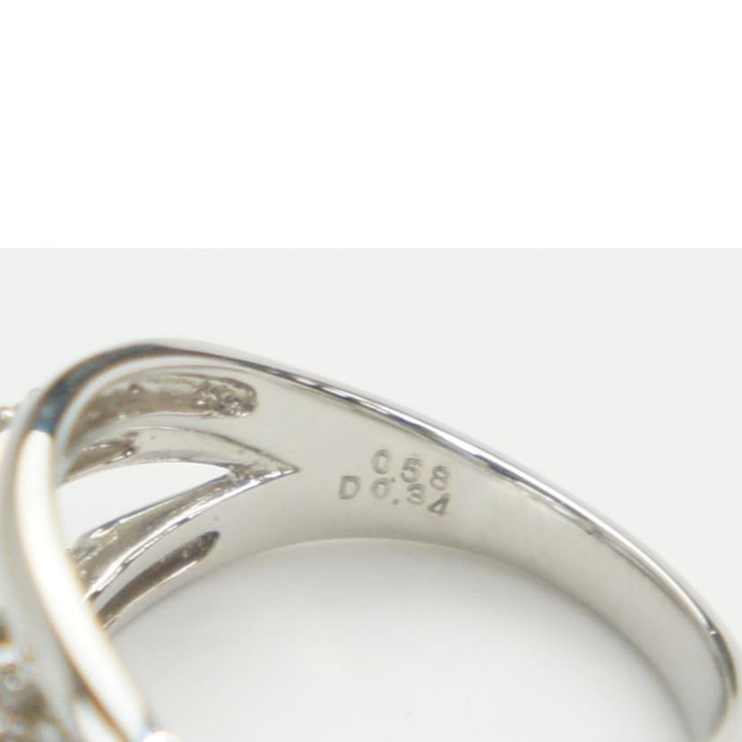 Pt950サファイアダイヤR0.58/D0.34#12//ABランク/64