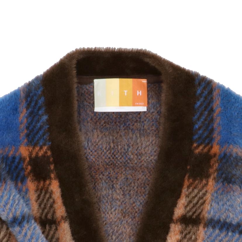 KITH キス/プレイドモヘア カーディガン/2022/22-080-060-0003-4-0//サイズ:M/Aランク/91