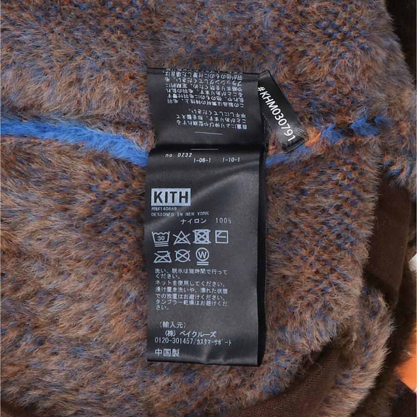 KITH キス/プレイドモヘア カーディガン/2022/22-080-060-0003-4-0//サイズ:M/Aランク/91