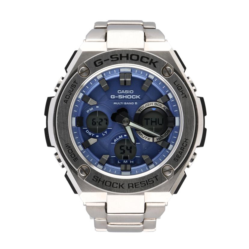 CASIO カシオ/G-STEEL/アナデジ/ソーラー電波/GST-W110D//ABランク/70