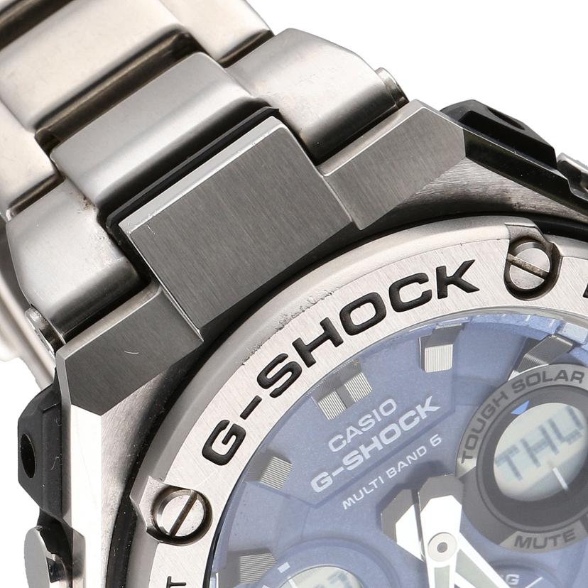 CASIO カシオ/G-STEEL/アナデジ/ソーラー電波/GST-W110D//ABランク/70