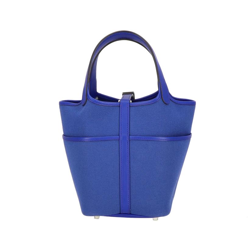 HERMES エルメス/ピコタンロックカーゴPM/ブルーロワイヤル/ブルーエジェ//U/ABランク/91