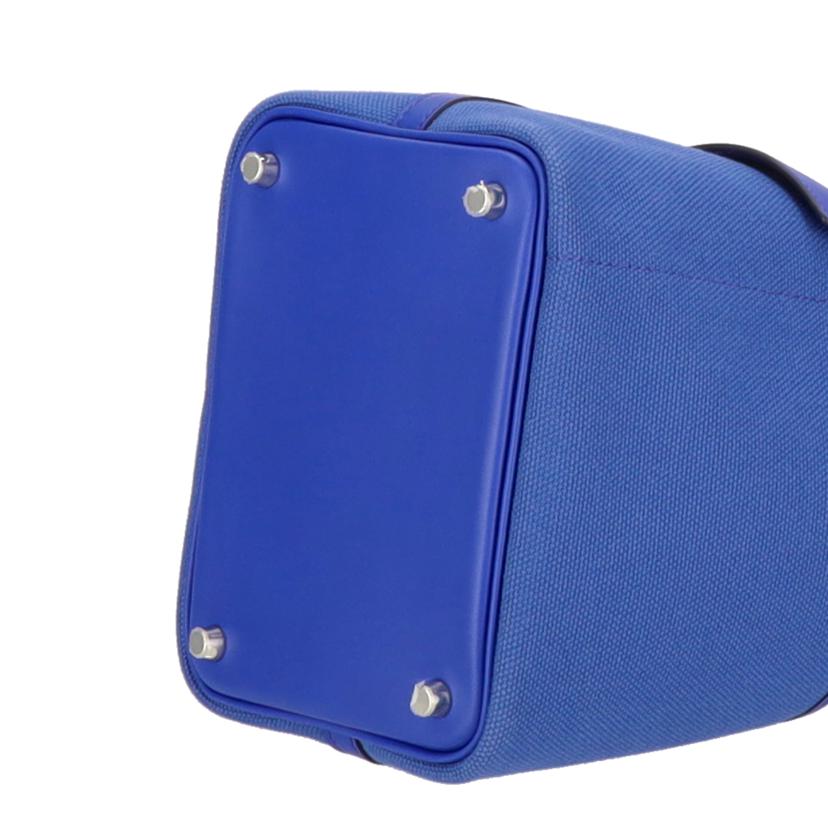 HERMES エルメス/ピコタンロックカーゴPM/ブルーロワイヤル/ブルーエジェ//U/ABランク/91