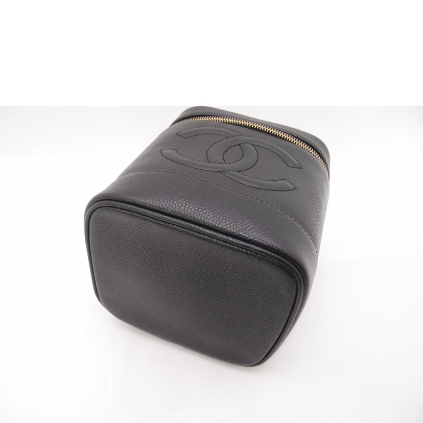 CHANEL シャネル/キャビアスキンバニティバッグ/ブラック/A01998//770**********/Aランク/69