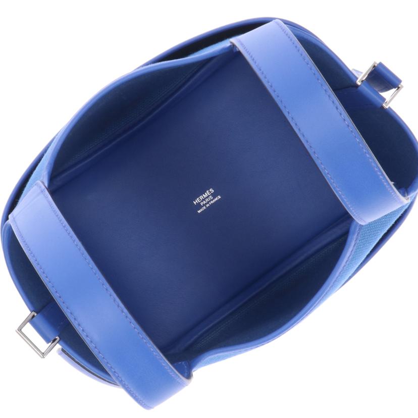HERMES エルメス/ピコタンロックカーゴPM/ブルーロワイヤル/ブルーエジェ//U/ABランク/91