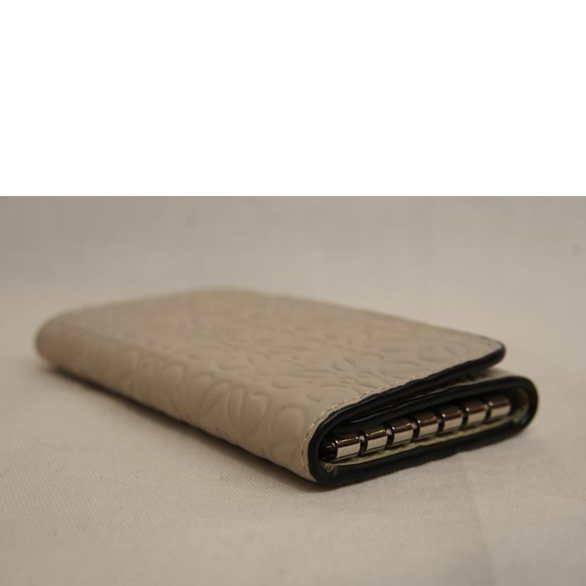 LOEWE ロエベ/アナグラムロゴ6連キーケース//Aランク/92