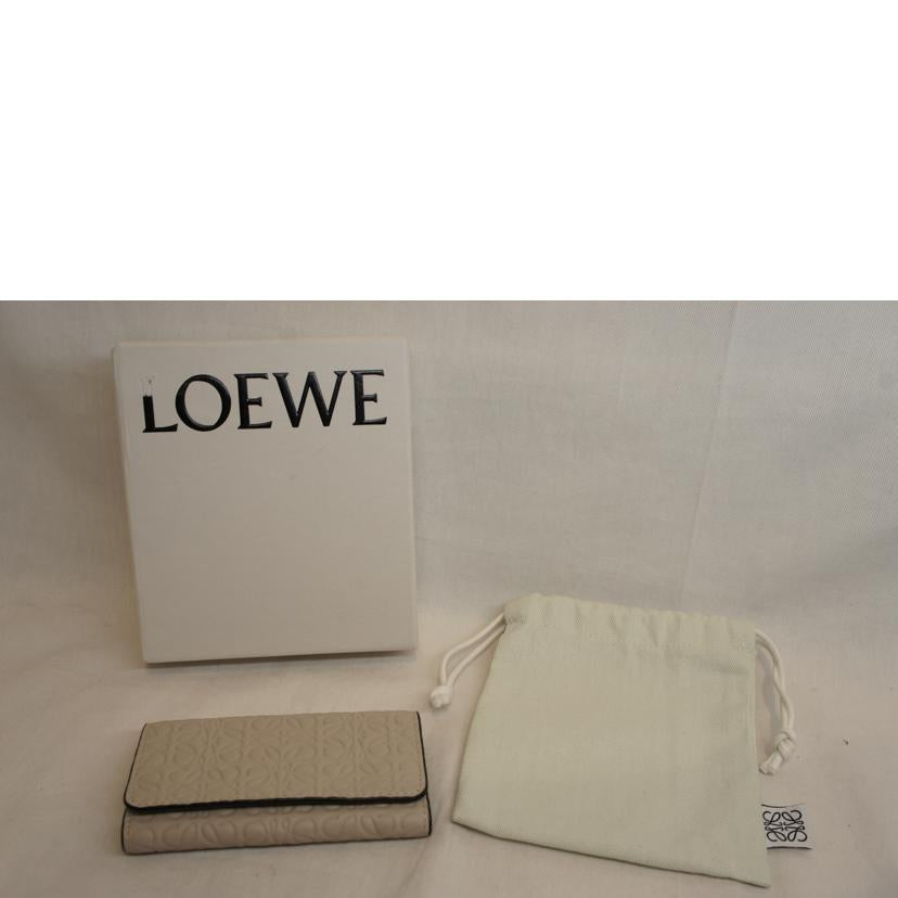 LOEWE ロエベ/アナグラムロゴ6連キーケース//Aランク/92