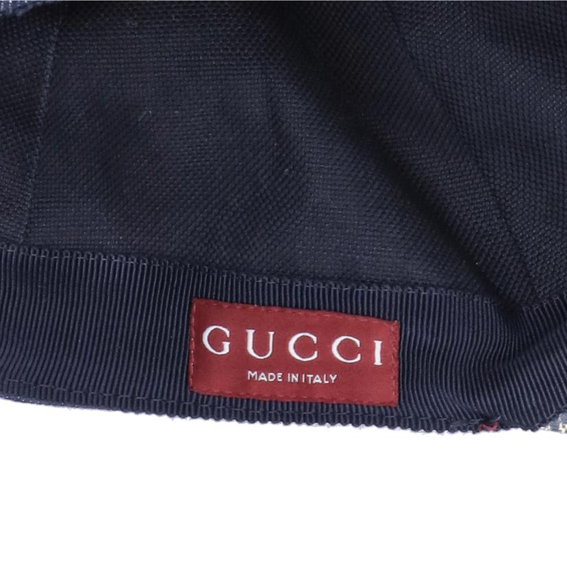 GUCCI グッチ/ロゴデニムキャップ/812838・3HA5Z//XL(60)/Aランク/91