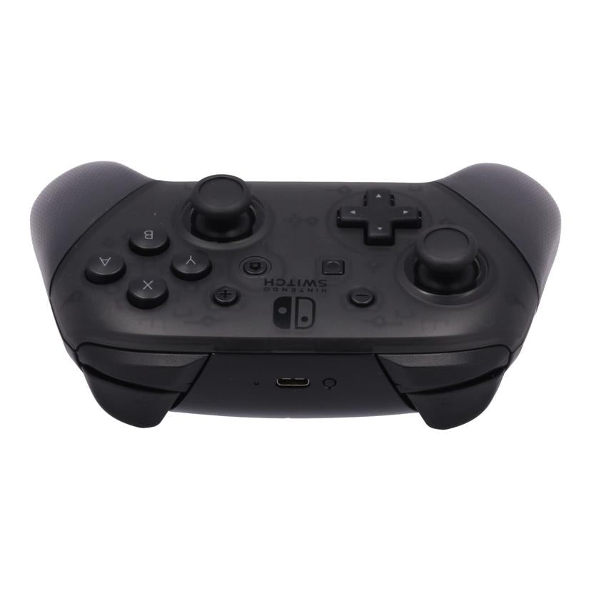 NINTENDO 任天堂 ニンテンドー /Switch Proコントローラー/HAC-A-FSSKA//XEL70097416565/ABランク/77