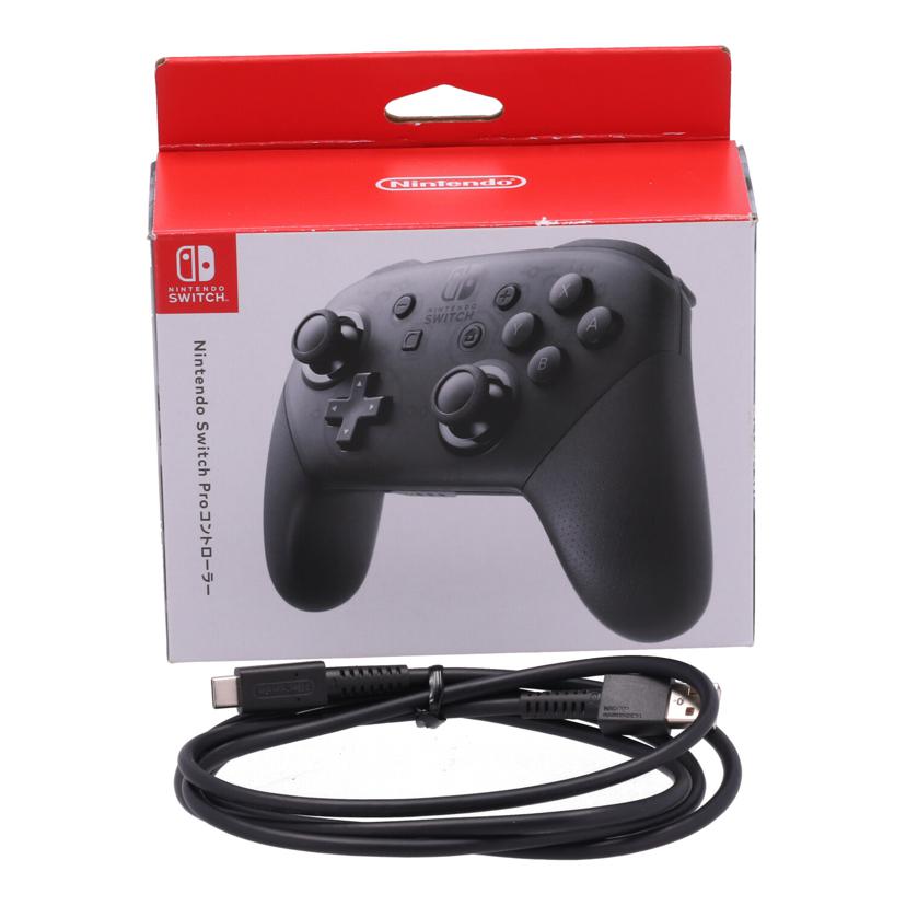 NINTENDO 任天堂 ニンテンドー /Switch Proコントローラー/HAC-A-FSSKA//XEL70097416565/ABランク/77