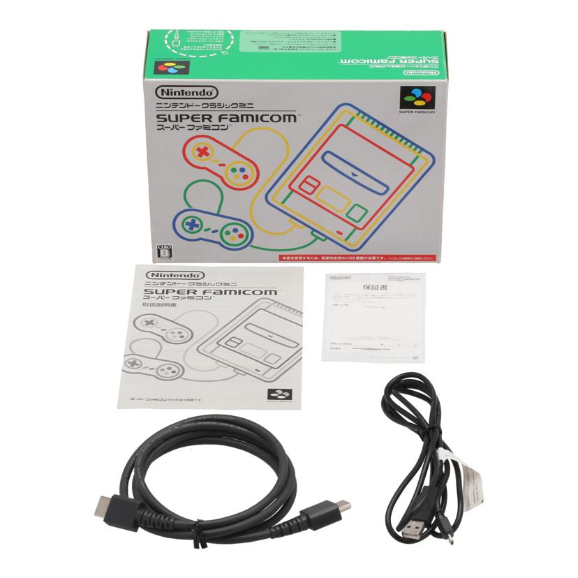 NINTENDO 任天堂 /クラシックミニ スーパーファミコン /CLV-S-SHVF//SJE107795854/Aランク/01
