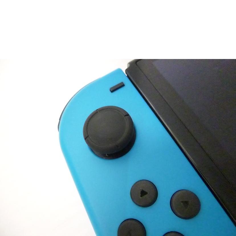 nintendo 任天堂/有機ELモデルスイッチ本体ネオンブルー/レッド/HEG-S-KABAA//XTJ50403760681/Bランク/88