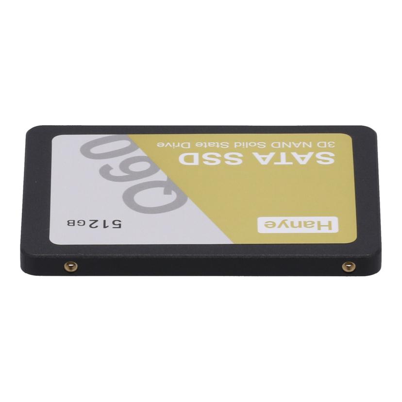 Hanye ハネ/2.5インチSSD 512GB/Q60-512GST3//09670Q6002000304/ABランク/82