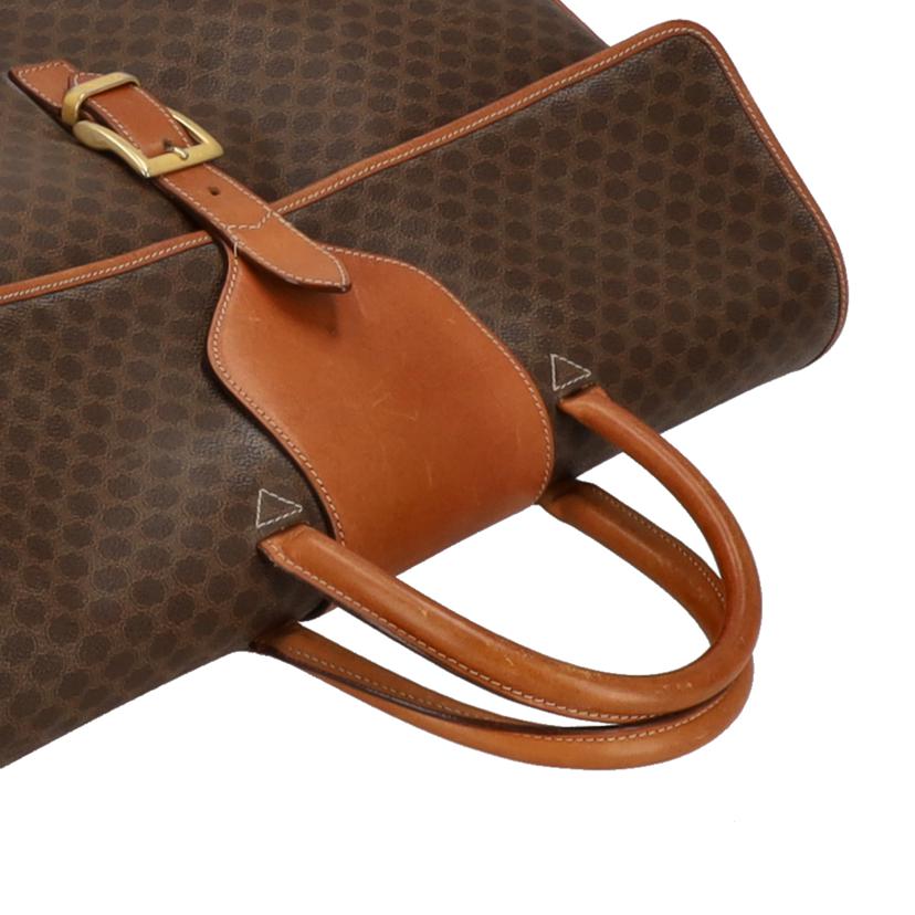 CELINE セリーヌ/ヴィンテージ/マカダム柄/フラップボストンバッグ//M12/Bランク/18