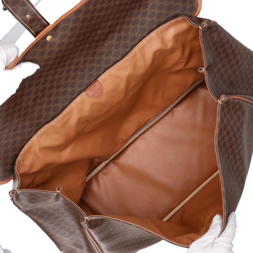 CELINE セリーヌ/ヴィンテージ/マカダム柄/フラップボストンバッグ//M12/Bランク/18