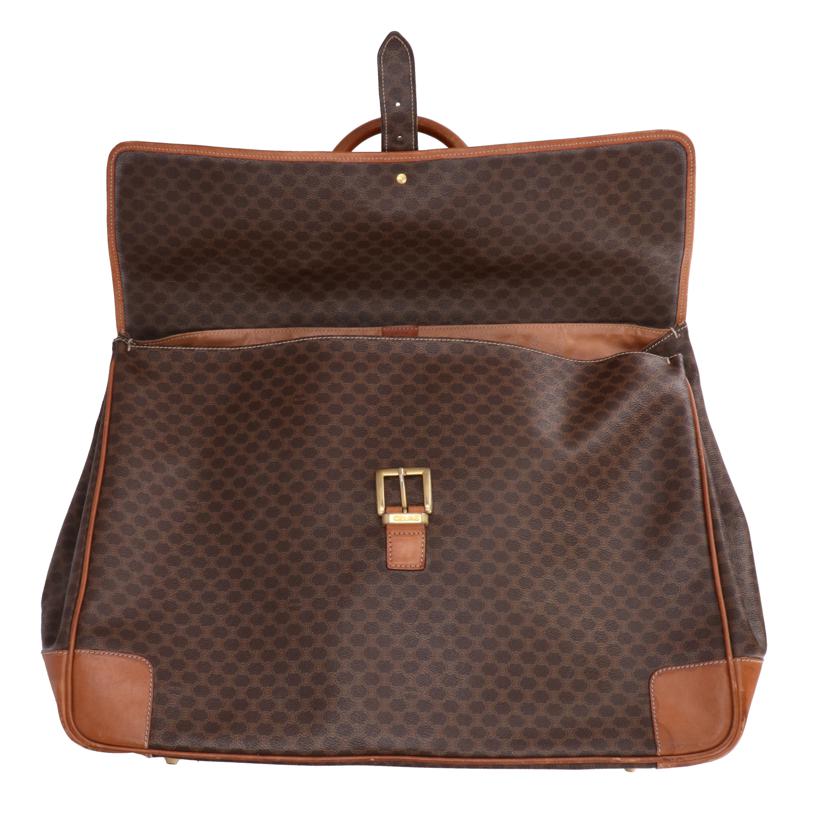 CELINE セリーヌ/ヴィンテージ/マカダム柄/フラップボストンバッグ//M12/Bランク/18