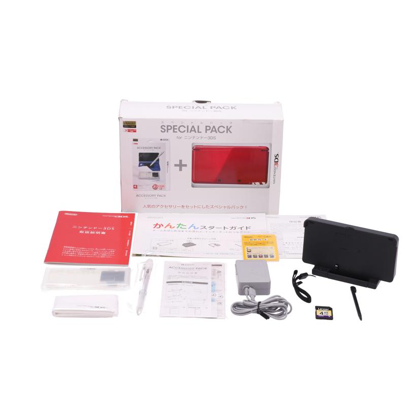NINTENDO 任天堂 ニンテンドー /Nintendo 3DS 本体 スペシャルパック/CTR-S-RDBA//CJH124717471/Aランク/75