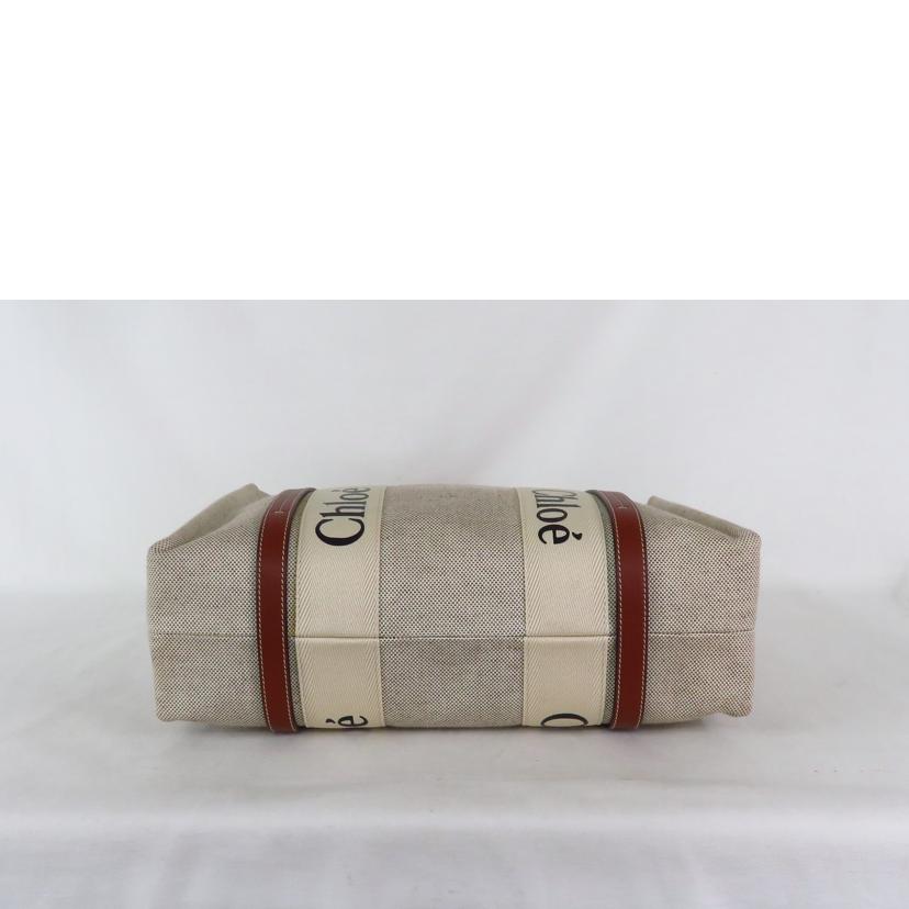 Chloe クロエ/ウッディ キャンバス トートバッグ/04 2175 65//D1Y***/Aランク/81