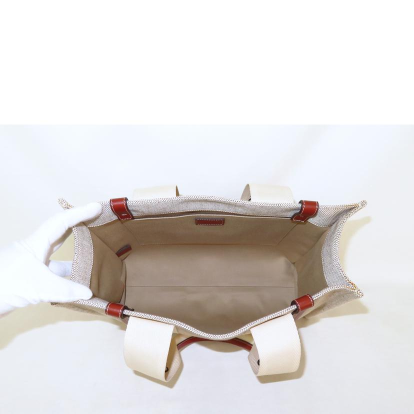 Chloe クロエ/ウッディ キャンバス トートバッグ/04 2175 65//D1Y***/Aランク/81