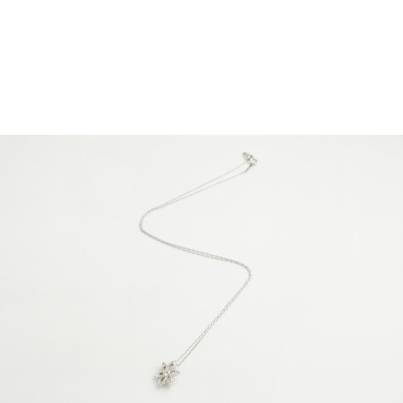 Pt900/850ダイヤネックレス0.30//ABランク/64