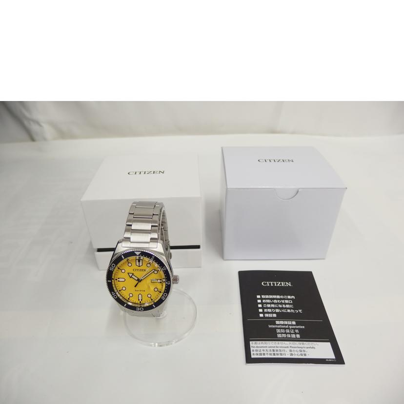 CITIZEN シチズン/メンズソーラー/エコドライブ/AW1760-81Z//362******/Aランク/82