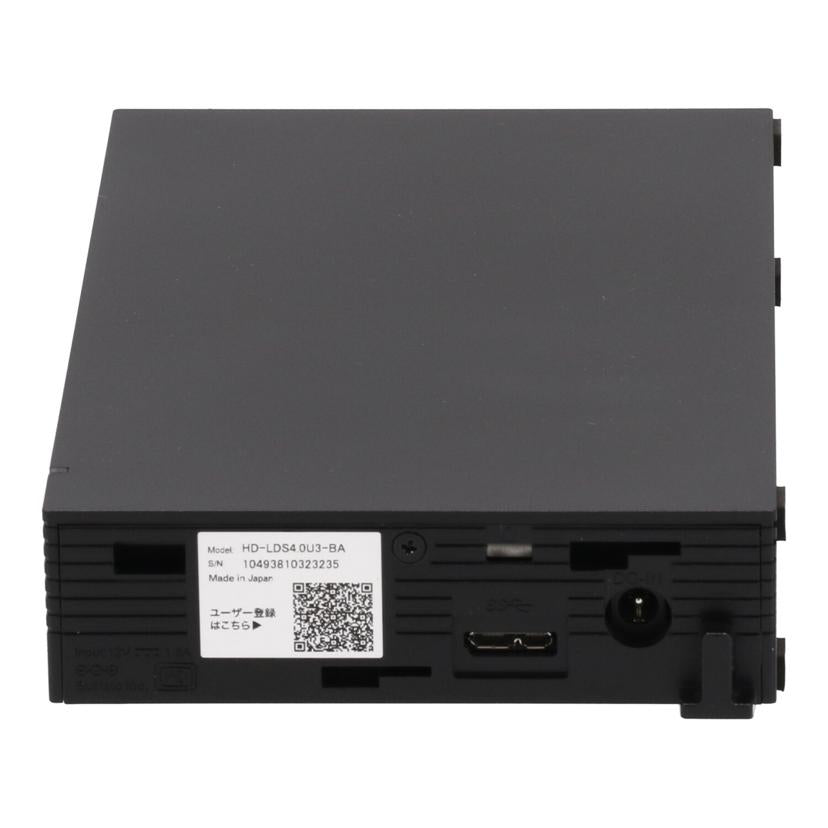 BUFFALO バッファロー/外付けハードディスク4.0TB/HD-LDS4.0U3-BA//Sランク/05