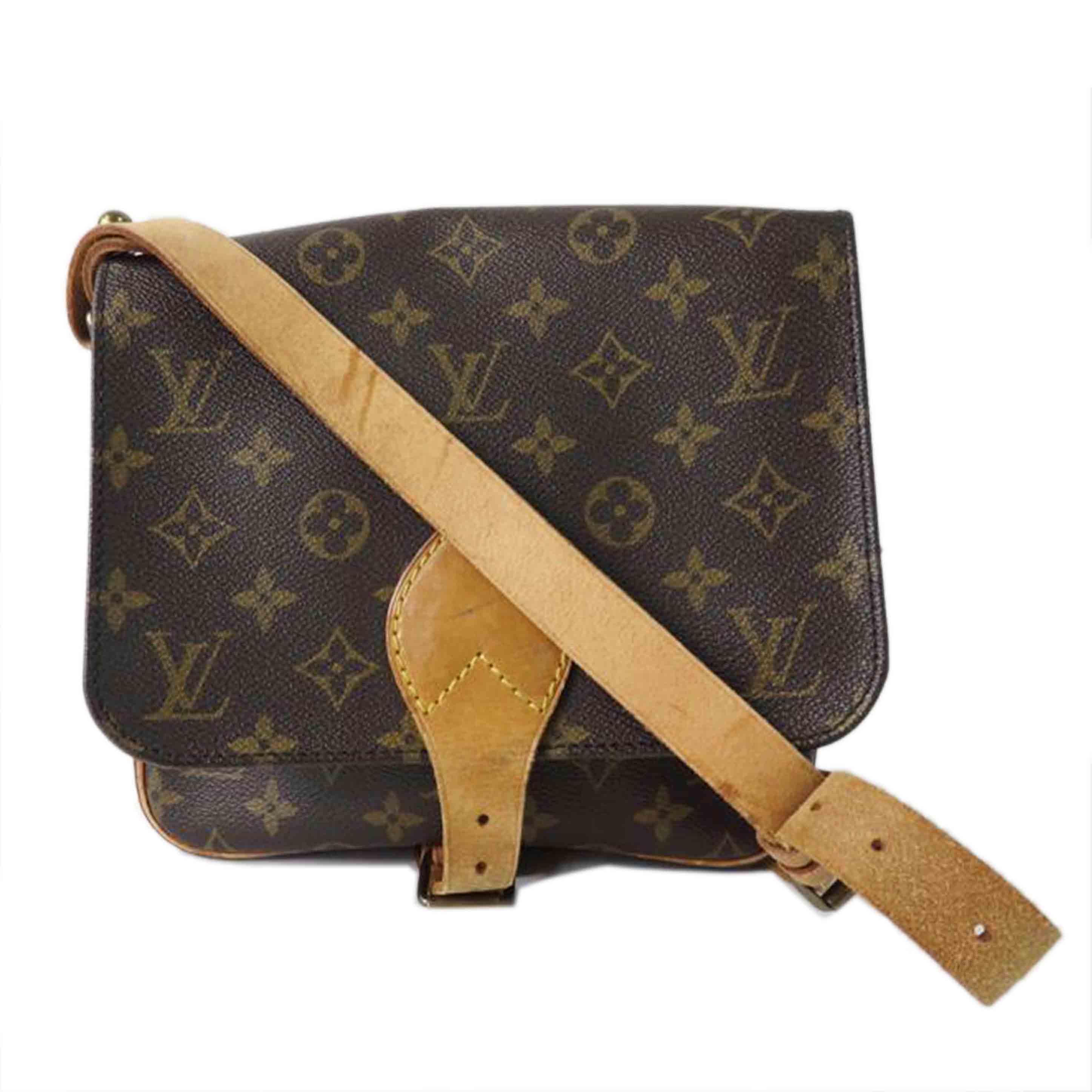 LV ルイヴィトン/カルトシエールMM/モノグラム/M51253//SL0***/Bランク/84