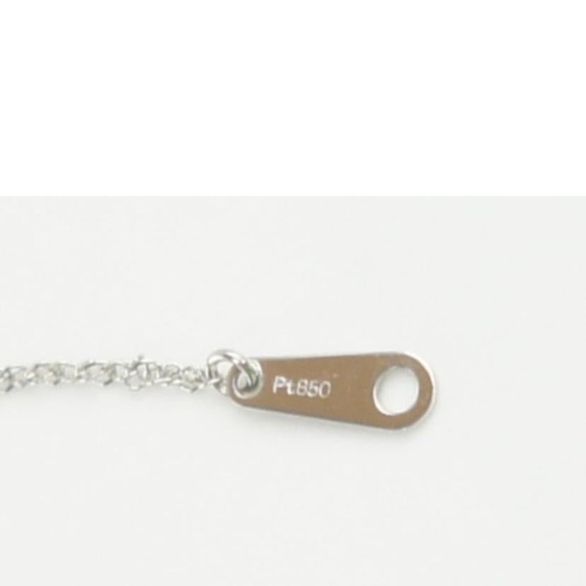 Pt900/850ダイヤネックレス0.30ct 2.4g//ABランク/64