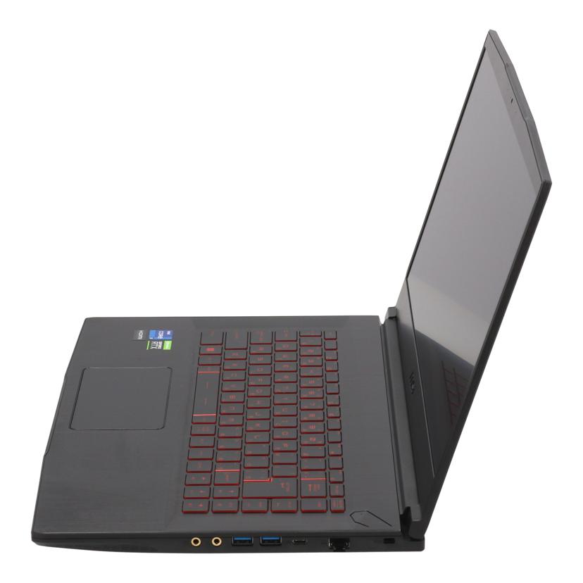 MSI エムエスアイ /Win11ゲーミングノート/GF63-11UD-5027JP//K2304N0098736/Bランク/01